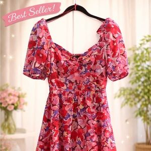 💖 Maggy London Floral Dress | Size 14 | Perfect for Valentine’s Day 💖